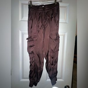 Shine Cargo Skater Pants, Brown (size XS)